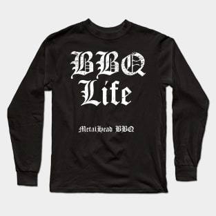 BBQ Life MetalHead BBQ Long Sleeve T-Shirt